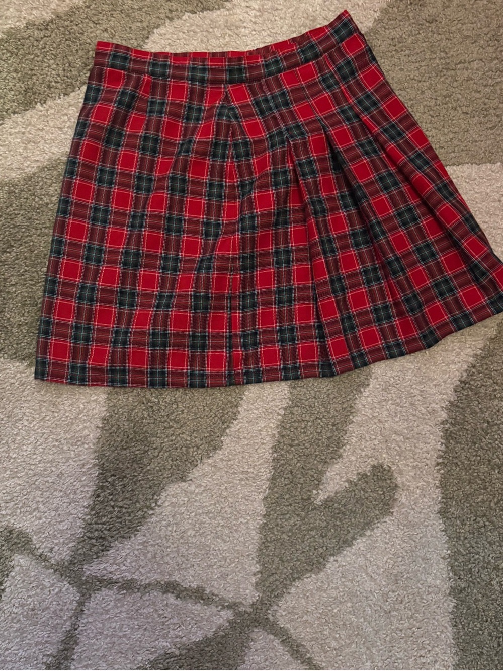 Duck Head Red & Green Tartan Circle Skirt - Picture 3 of 10